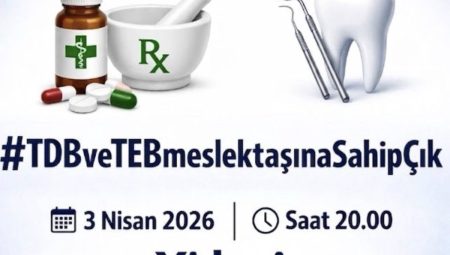 Diş Hekimleri ve Eczacılar X Üzerinden Seslerini Duyuracak